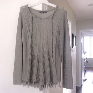 Prana light gray, light weight summer sweater